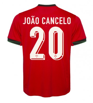 Portugal Joao Cancelo #20 Hjemmebanetrøje EM 2024 Kort ærmer